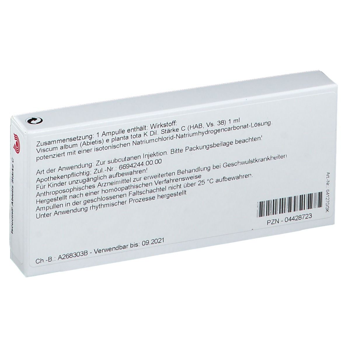 WALA® Iscucin Abietis St.C Amp.