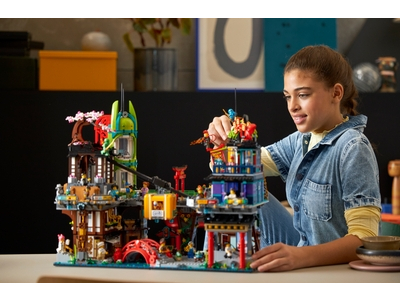 LEGO NINJAGO® stadsmarkten (71799)