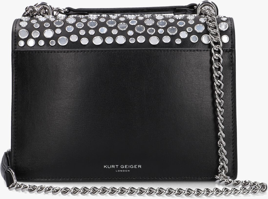 KURT GEIGER LONDON zwarte kurt geiger london schoudertas shoreditch studs