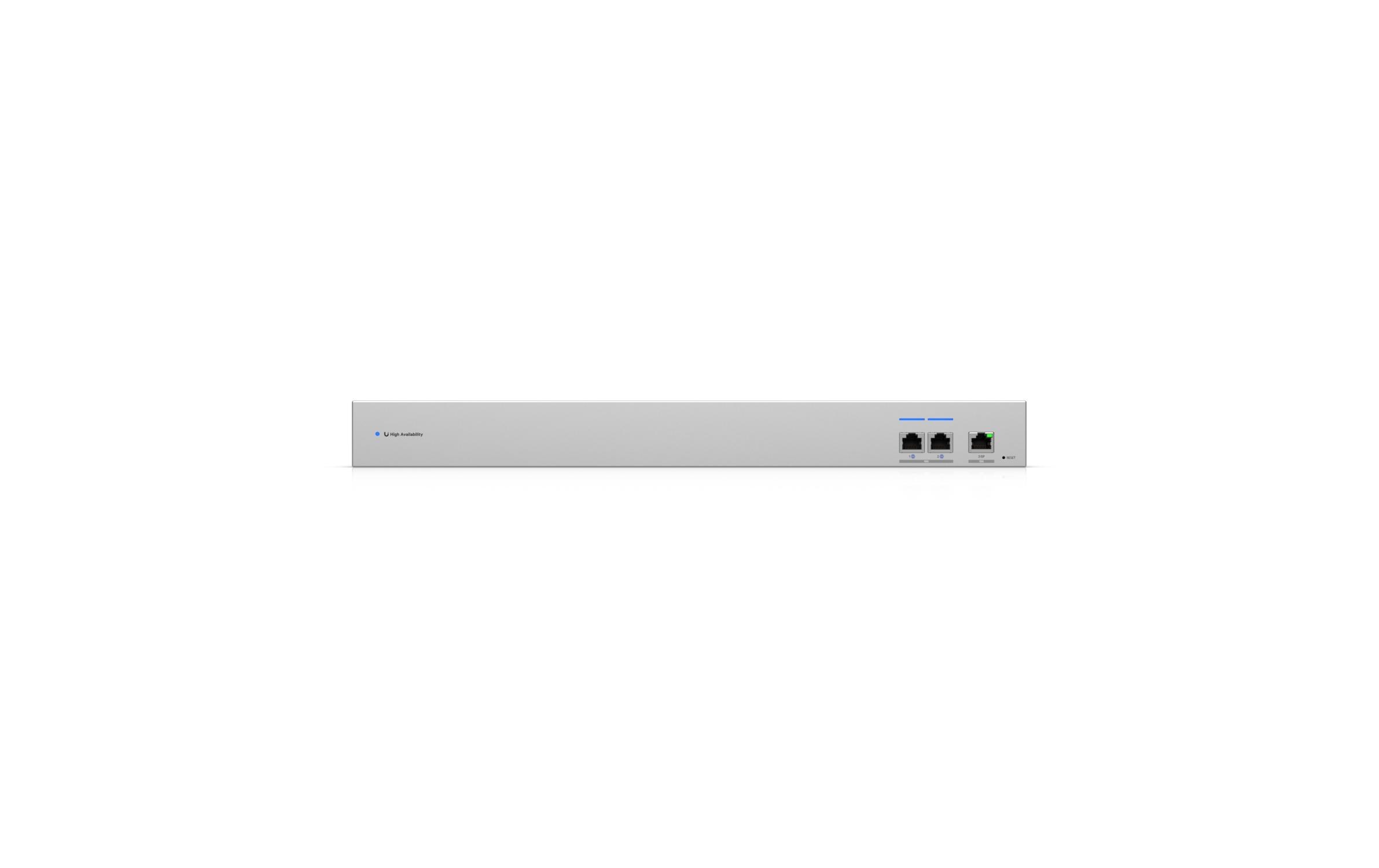 UniFi Switch USW-WAN-RJ45 4 Port<br>10 GbE WAN Switch für den redundanten Betrieb zweier UniFi Gateways mit einem Internetanschluss