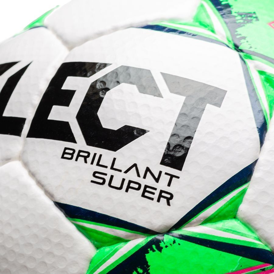 Select Ballon Brillant Super V22 - Blanc/Vert/Rose