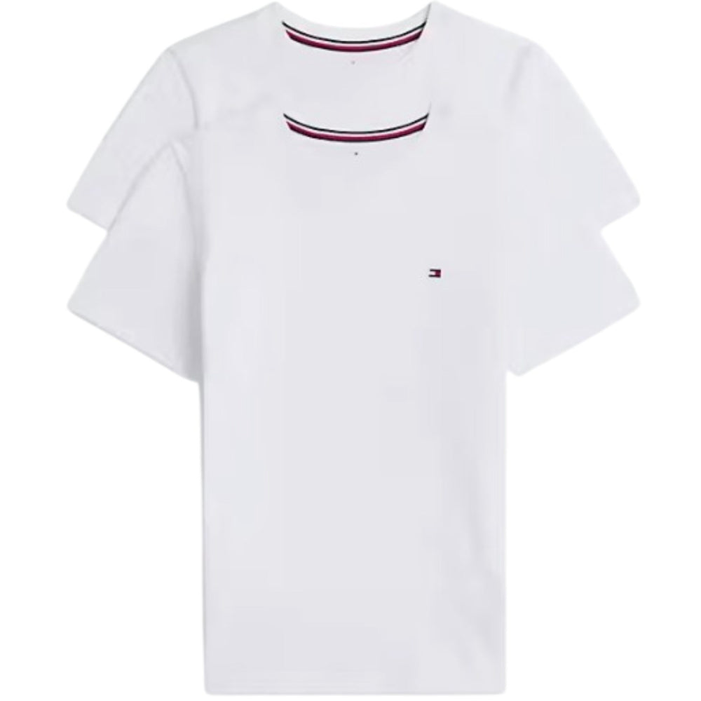 Køb Tommy Hilfiger White / White 2 Pk Ss Tee