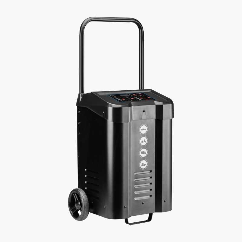 Batterilader 12/24 V, 60/30 A med starthjelp 12 V, 200 A