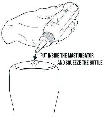 Reach In Masturbator Lube Waterbased