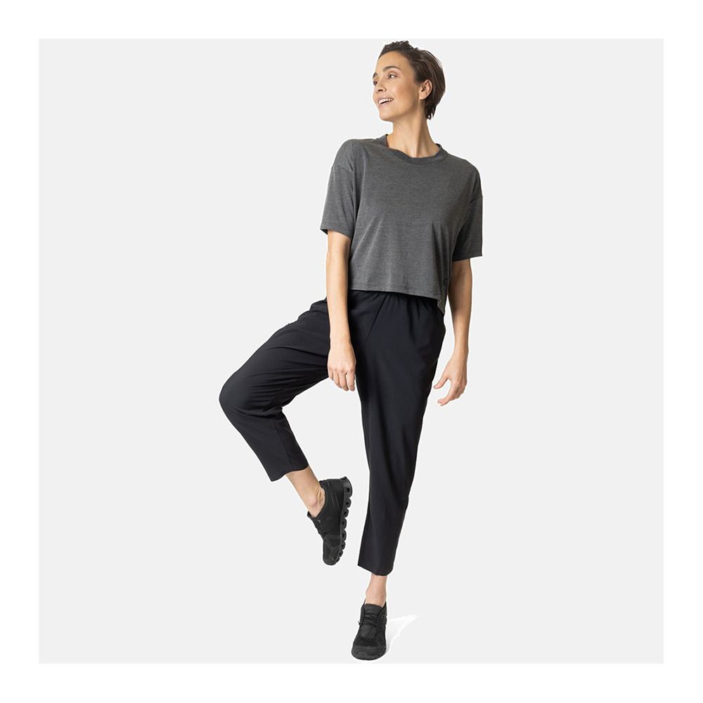 Odlo ACTIVE 365 NATURAL - Maillot Femme black melange