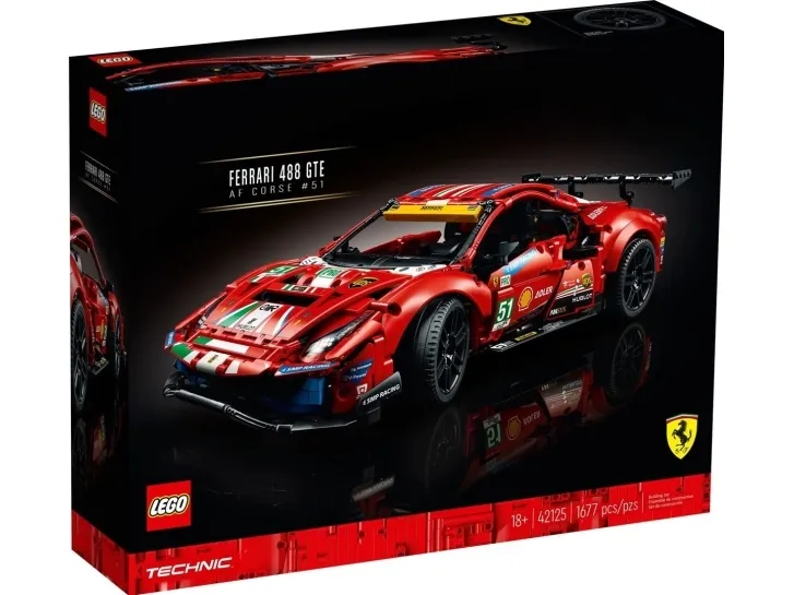LEGO Technic 42125 Ferrari 488 GTE 