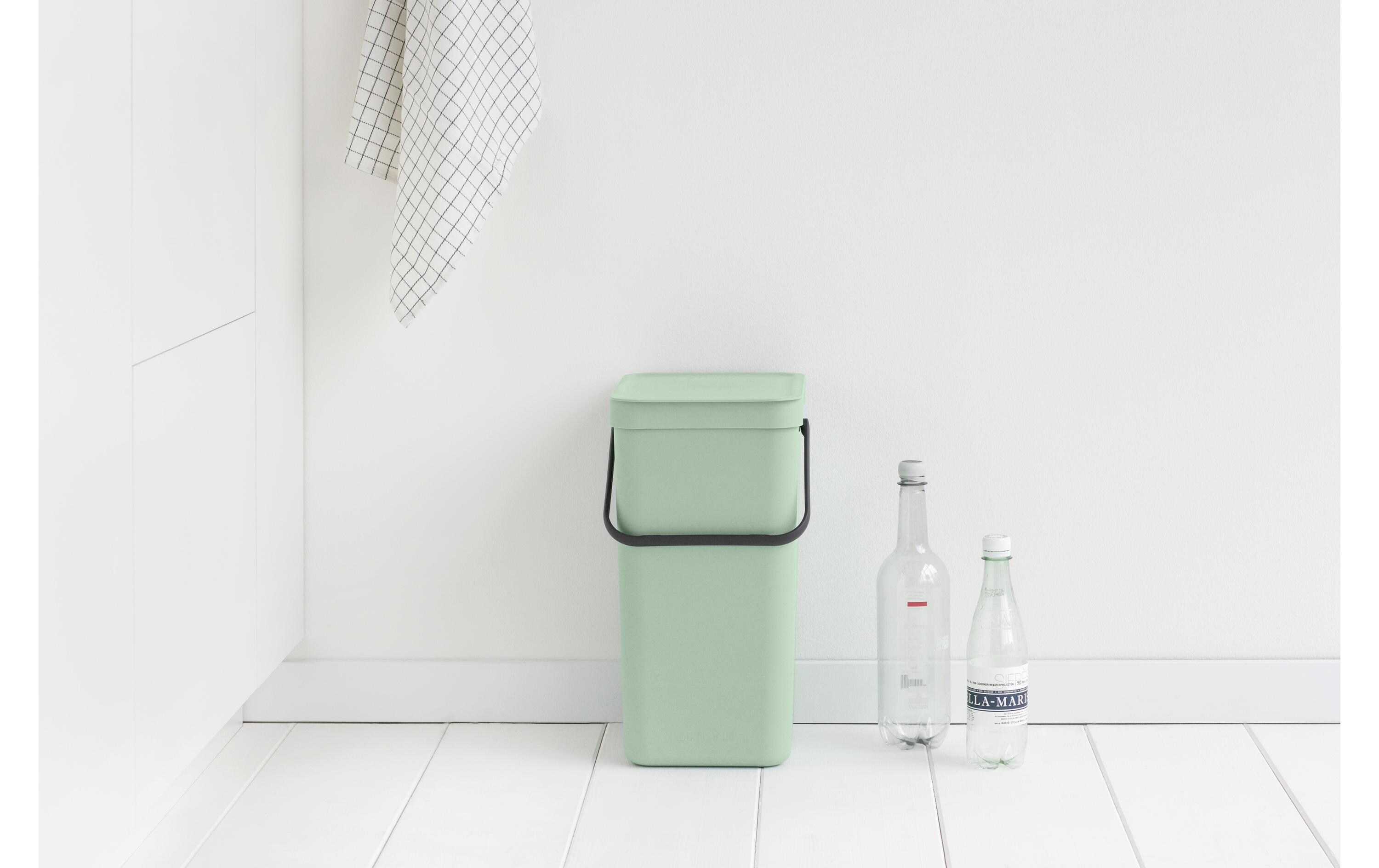 Recyclingbehälter Sort & Go 16 l, HellgrünMülleimer