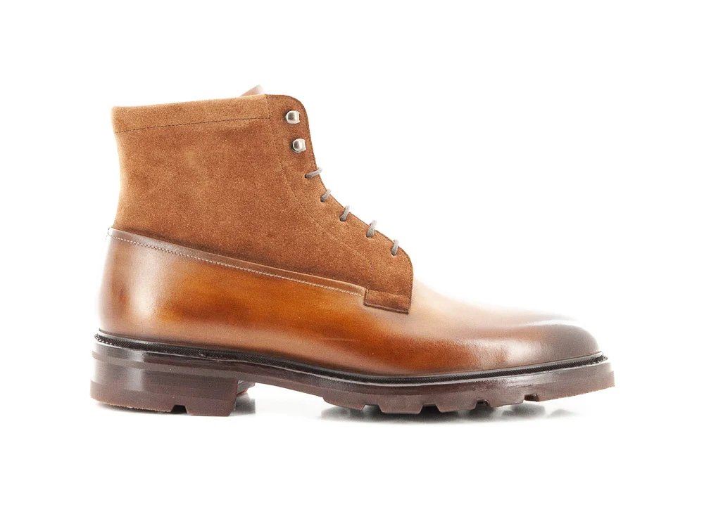 CARLOS SANTOS - BOOTS 1094 TAUPE/SNUFF
