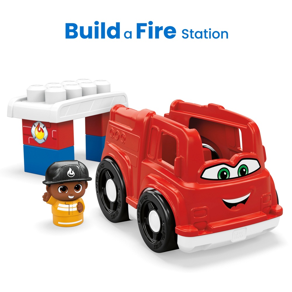 Mega Bloks Lil Vehicles Freddy Feuerwehrwagen