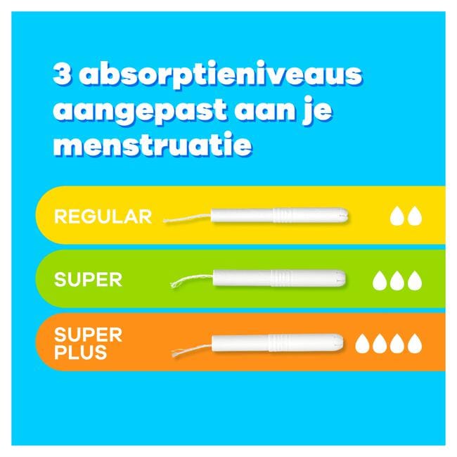 Tampax Regular Tampons Met Kartonnen Inbrenghuls 20 Stuks