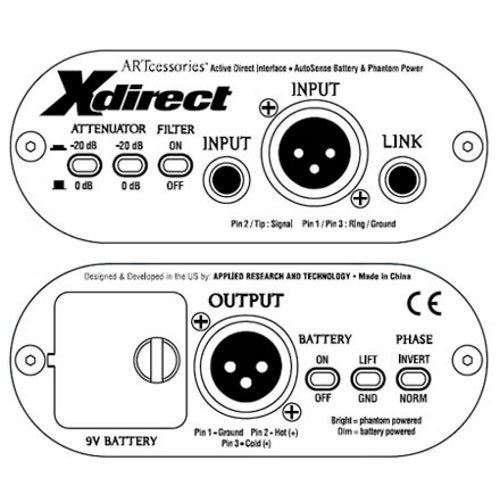 ART Xdirect actieve direct box