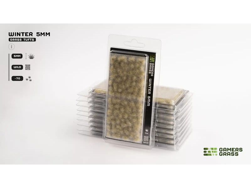 GamersGrass Tufts Small Winter 5 mm Hochwertige Tufts für den Gelände- und Miniaturenbau