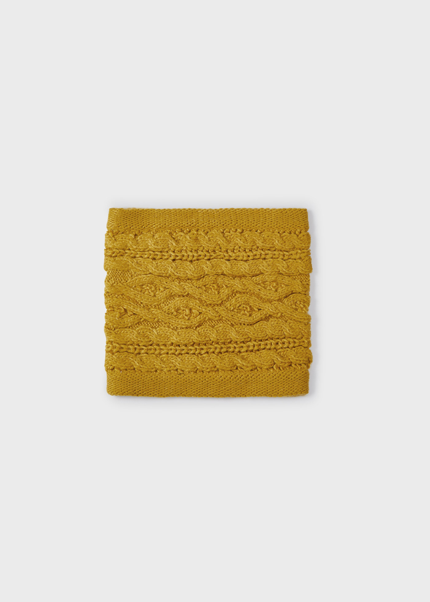 gola de tricô para meninas