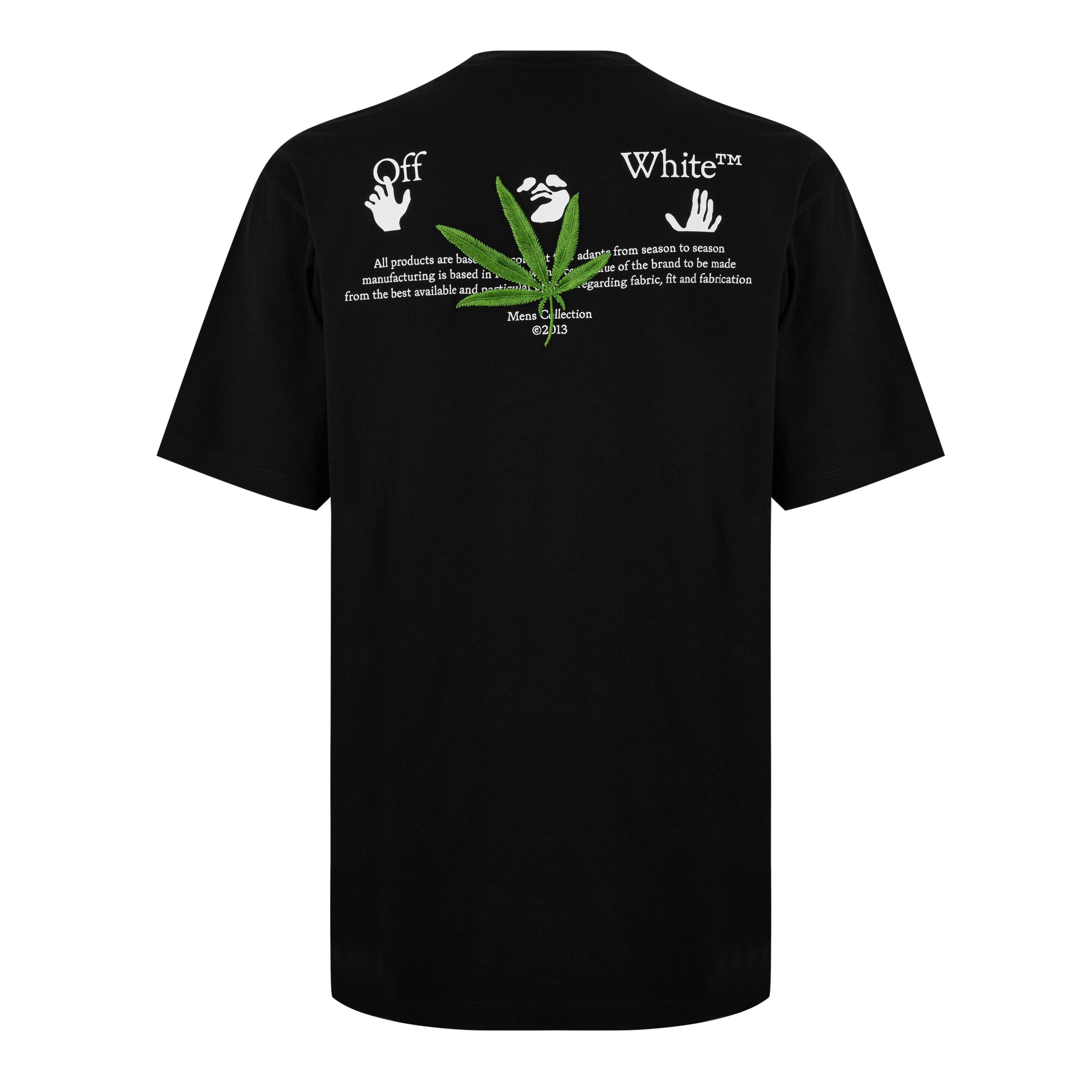 Off White Short Sleeve Longline T-Shirt