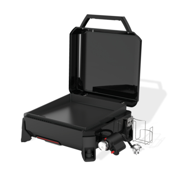 Weber Slate Premium Plancha gas BBQ bakplaat metaal zwart 43 cm