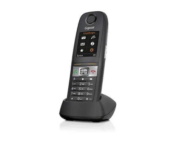 Gigaset E630HX - Ekstra trådløst håndsæt med opkalds-ID - DECT\GAP - SIP, RTP - sort