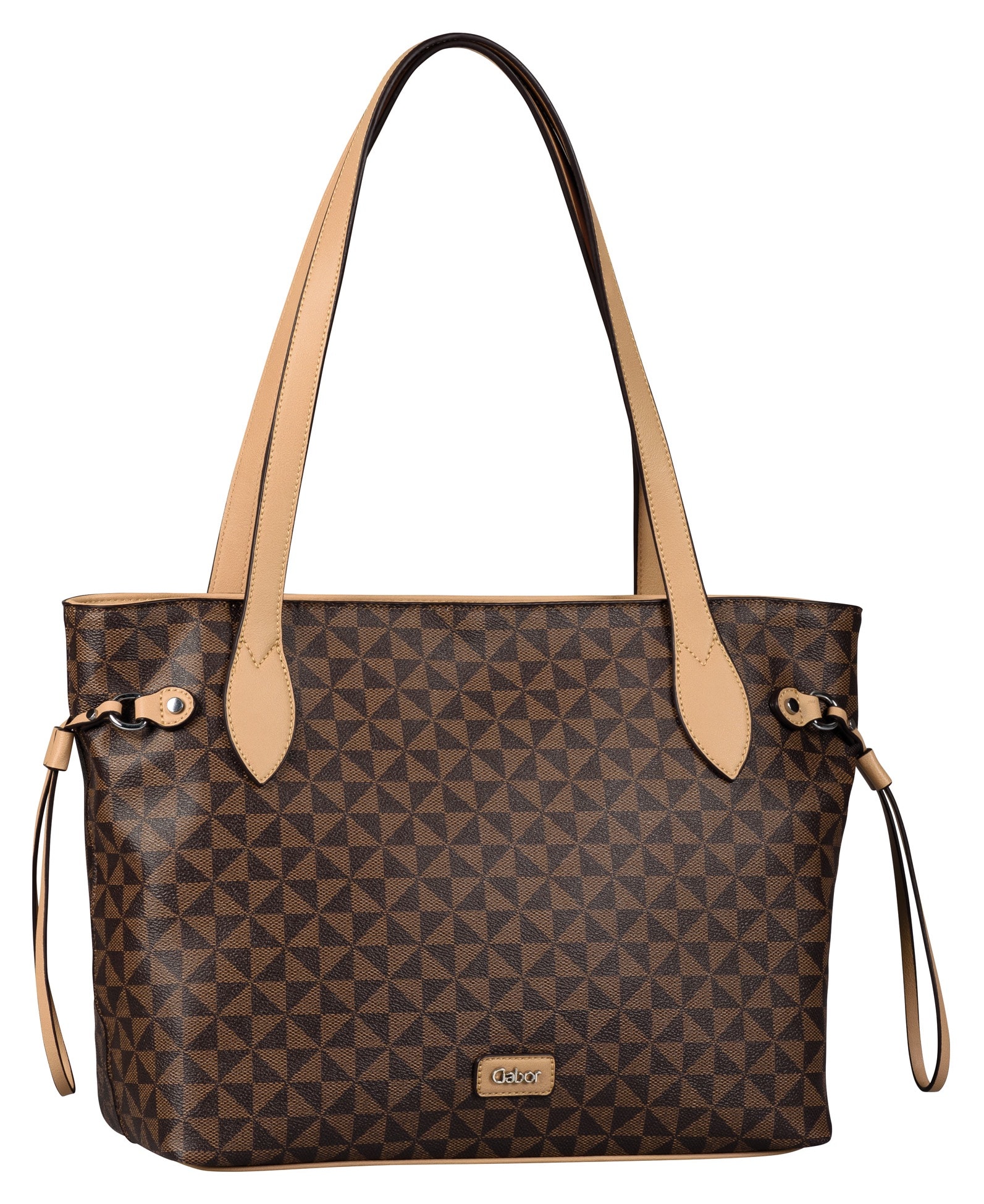 Gabor Shopper »Barina« aus Lederimitat mit charakteristischem All-Over-Druck und Metall Logo