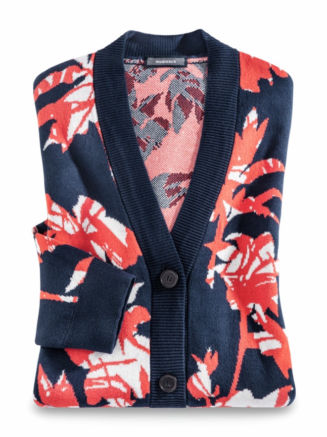 Jacquard Cardigan