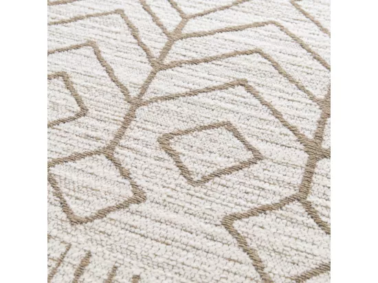 Sabie - Tapis d’inspiration berbère - Écru - 120x170cm