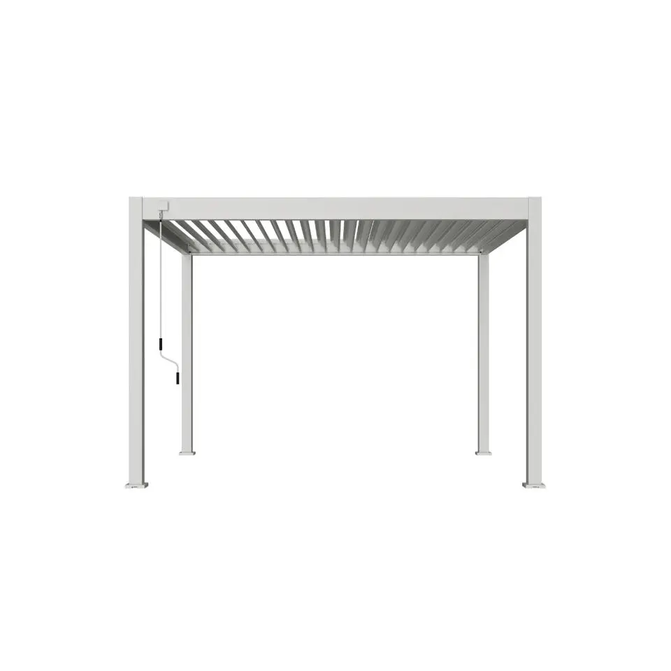 Orion Deluxe terrasoverkapping 360 x 400 cm lichtgrijs