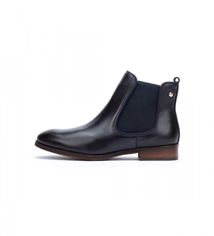 Botas de tornozelo de couro Pikolinos Royal Navy