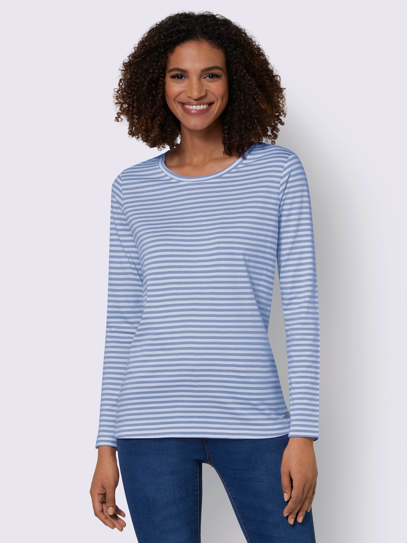 T-shirt à rayures 50% coton
