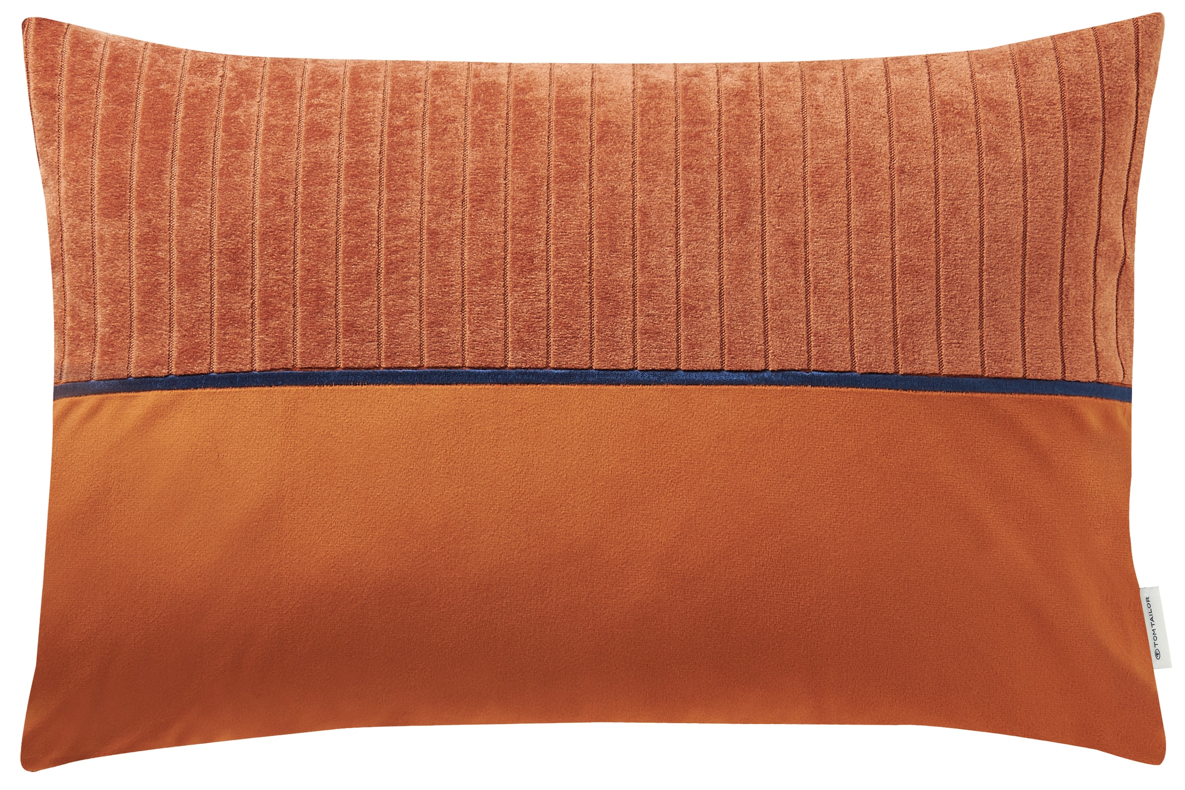 TOM TAILOR HOME Kissenhülle »Cord« mit Stickerei