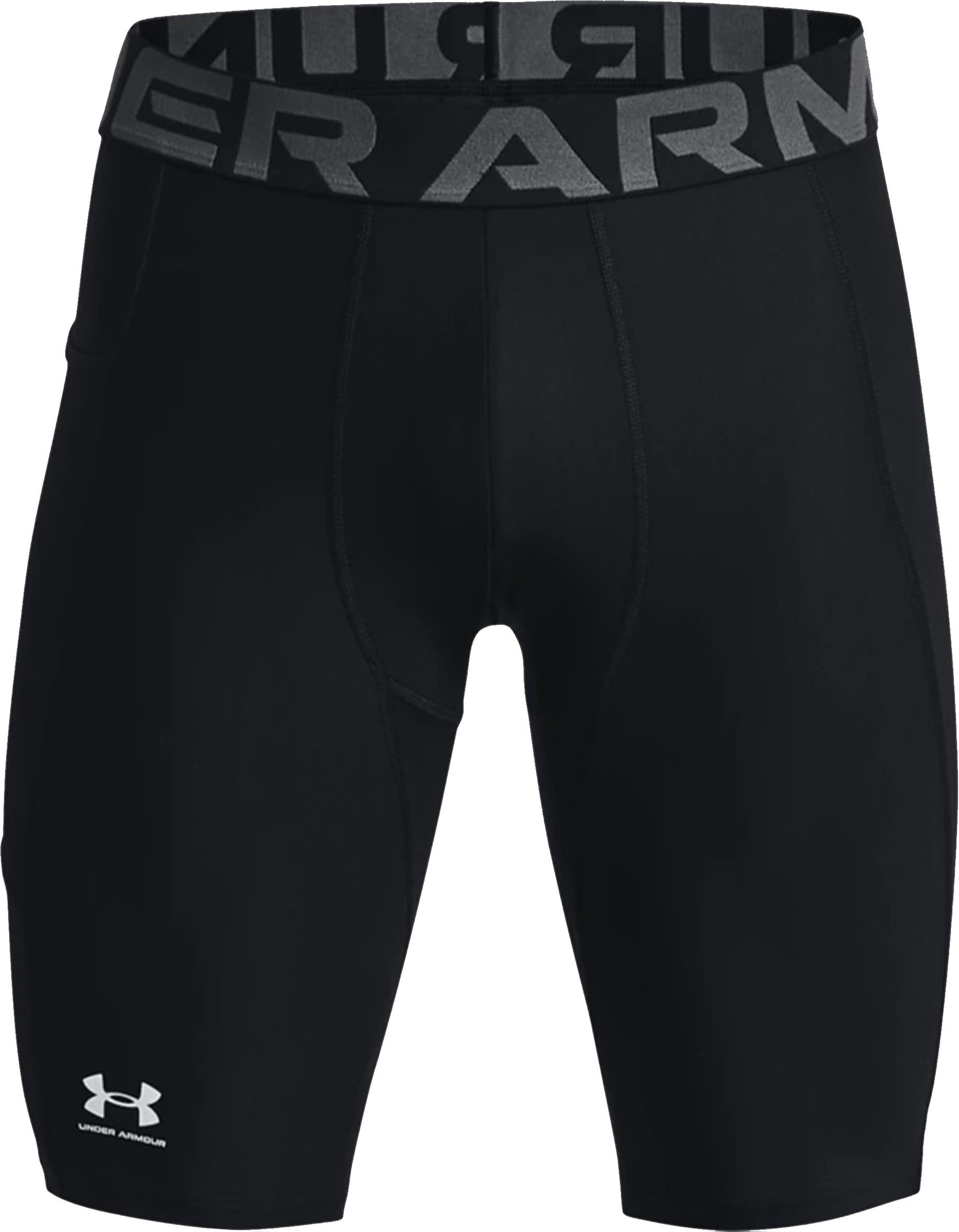 Under Armour HeatGear Long Short Schwarz F001