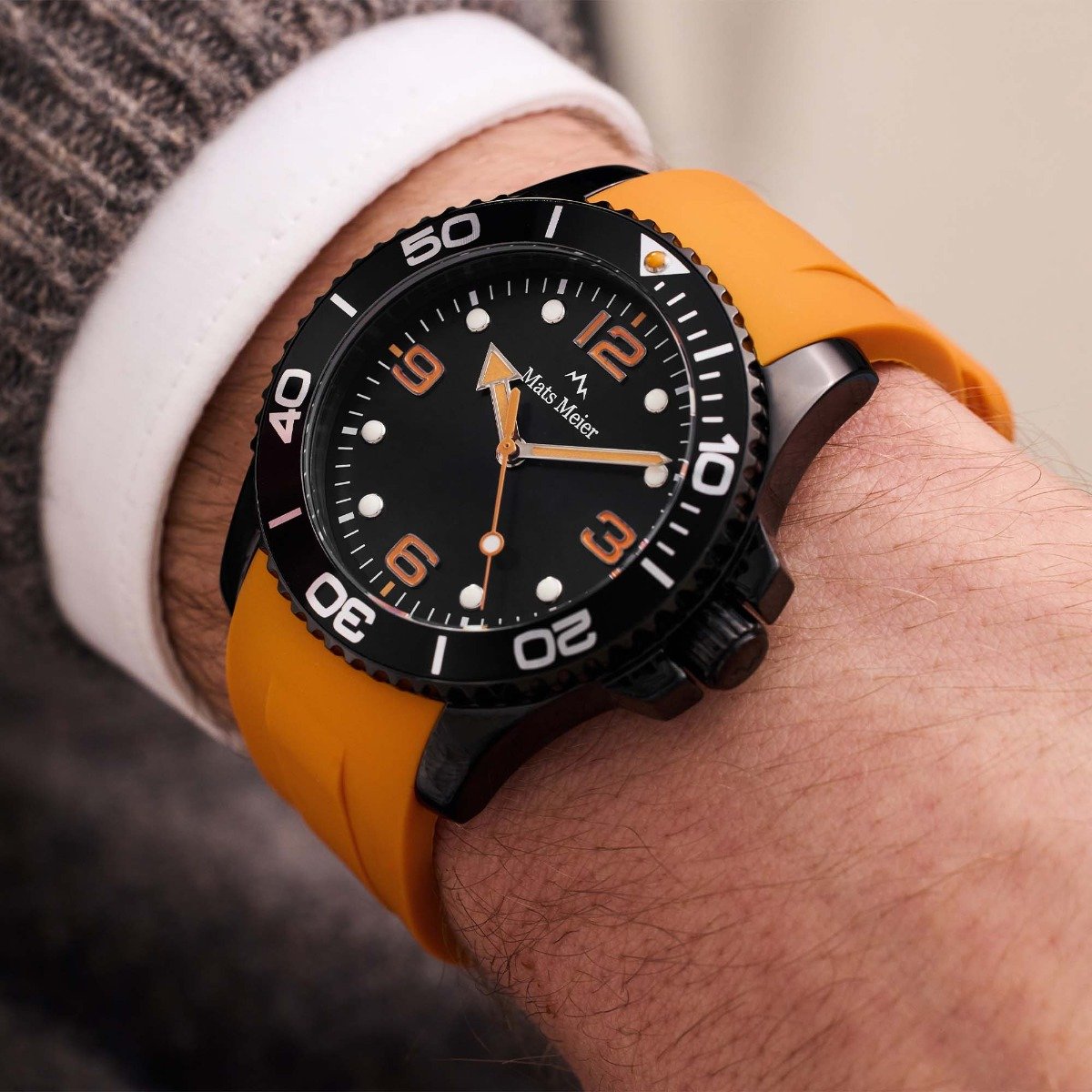 horloge Mats Meier Mats Meier Zwart