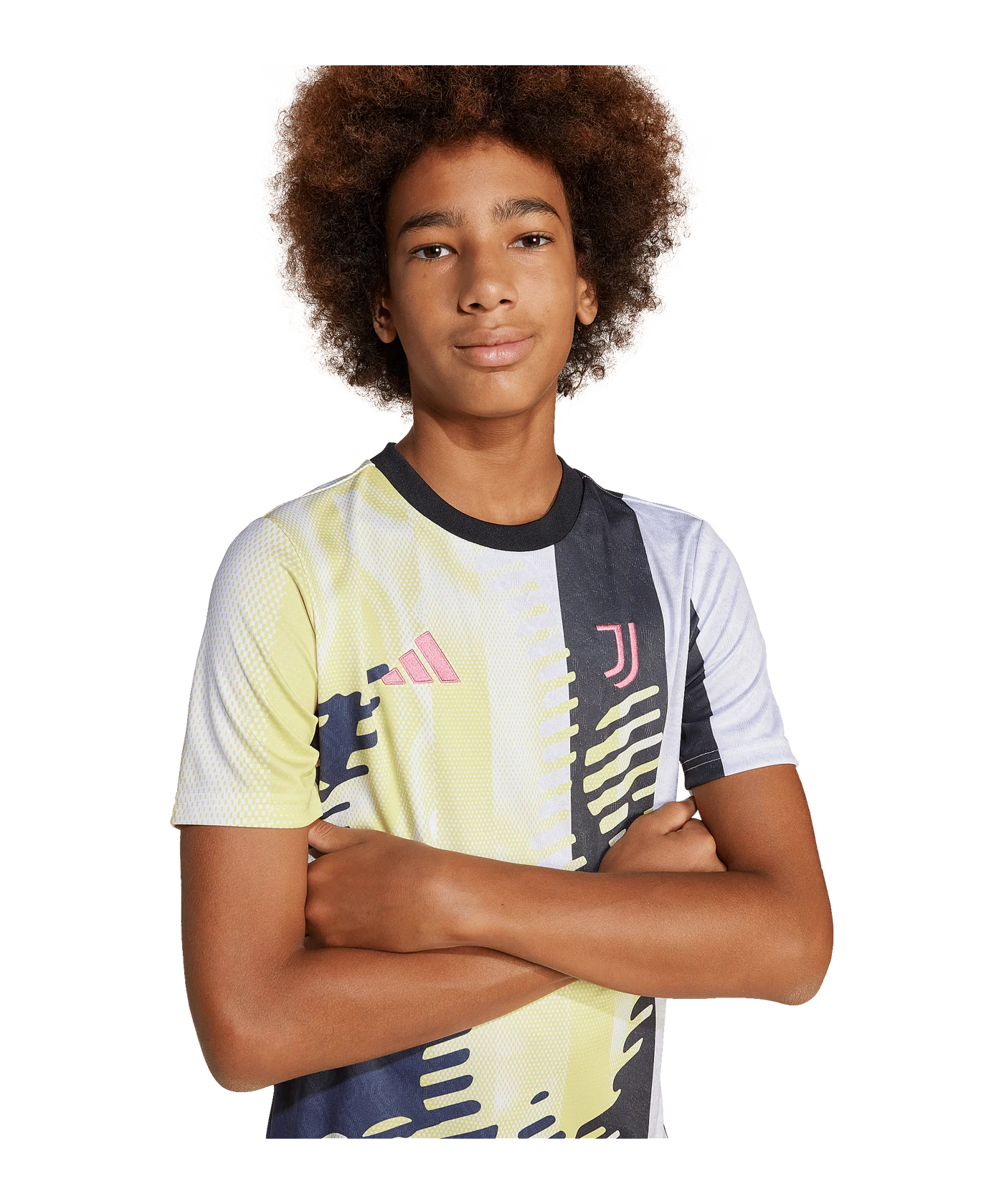 adidas Juventus Turin Prematch Shirt 2024/2025 Kids Lila