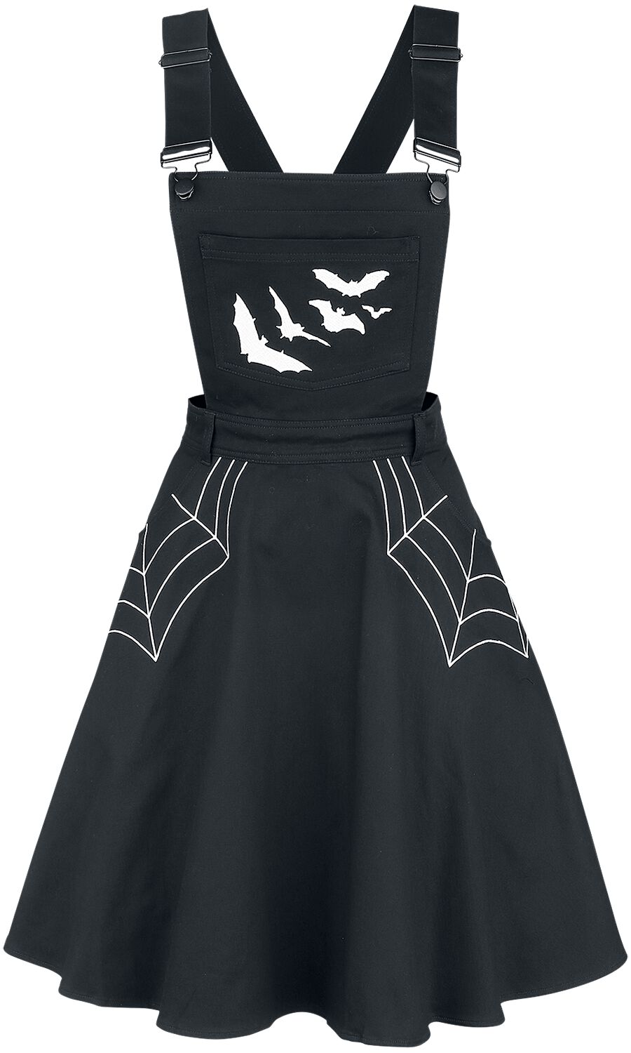 Robe Salopette Miss Muffet | Hell Bunny Robe courte