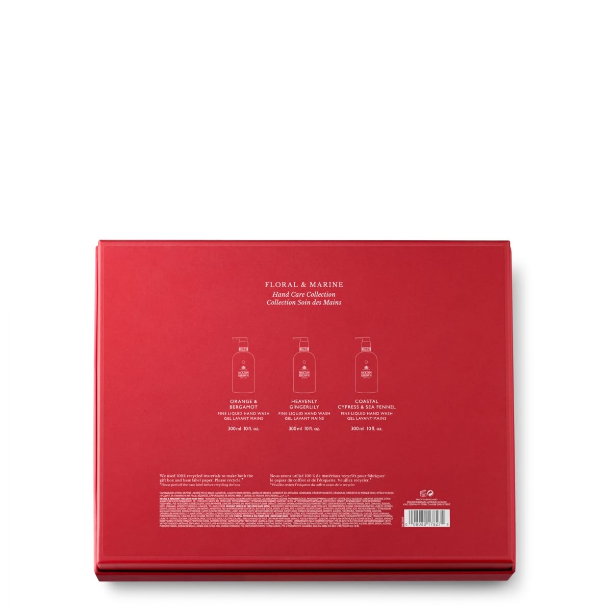 Molton Brown Floral &  Marine Hand Care Collection Coffret3 Gels Moussants pour les Mains