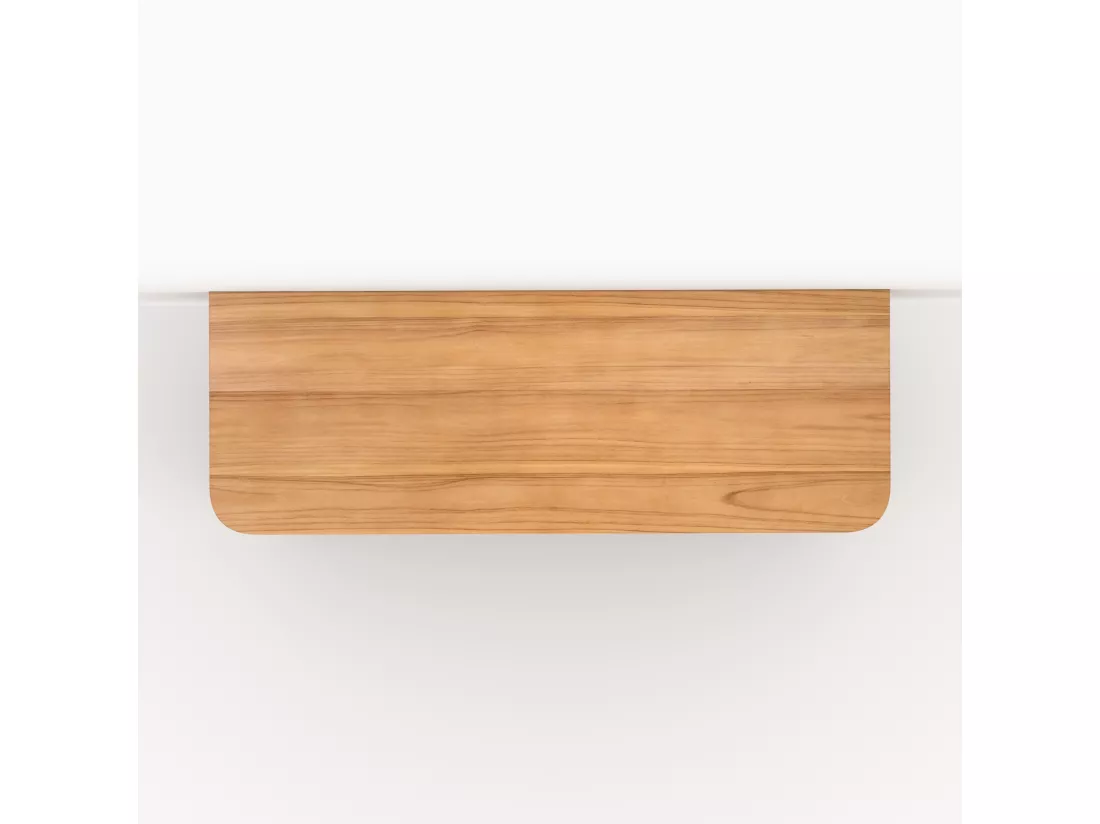 Meuble de salle de bain en bois de teck 140 cm - Auguste