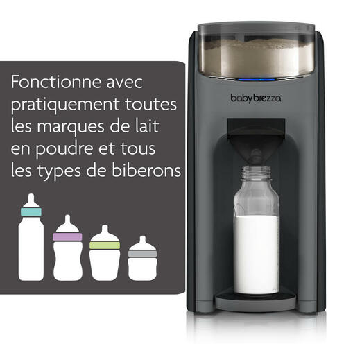 Préparateur de biberons automatique Formula Pro Advanced Gris Charcoal - BABY BREZZA