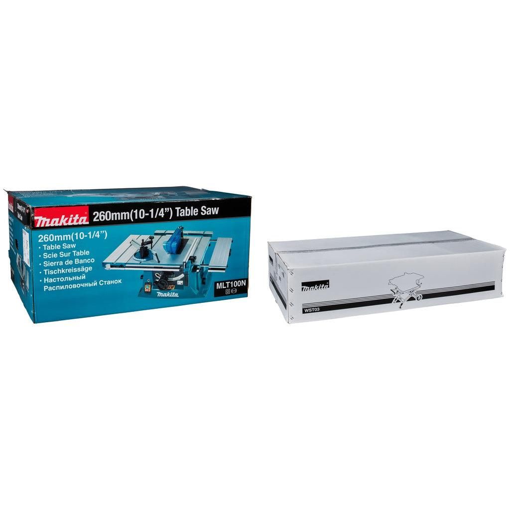 Makita MLT100NX1 Zaagtafel Met onderstel