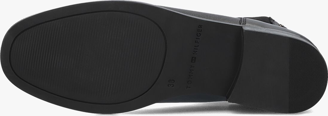 TOMMY HILFIGER zwarte tommy hilfiger chelsea boots elevated essent thermo bootie