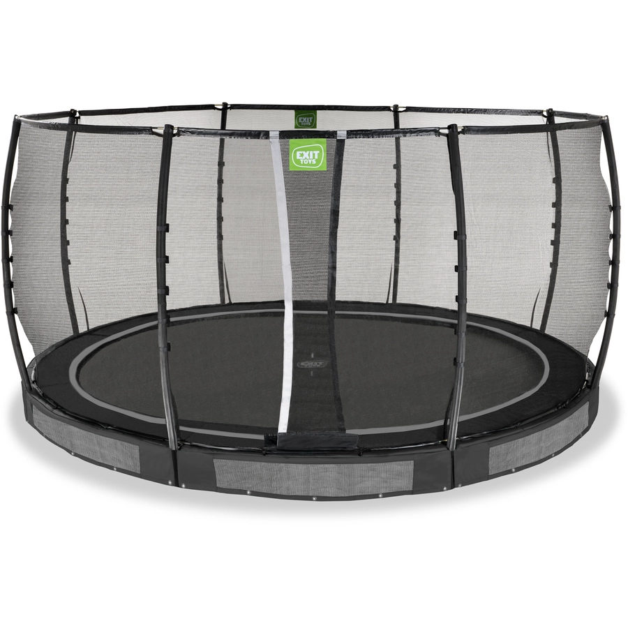 EXIT Allure Premium Bodentrampolin ø 427cm - schwarz