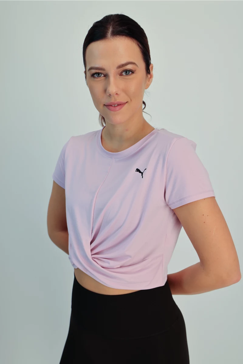 Puma Studio Yogini Lite Twist Damen T-Shirt