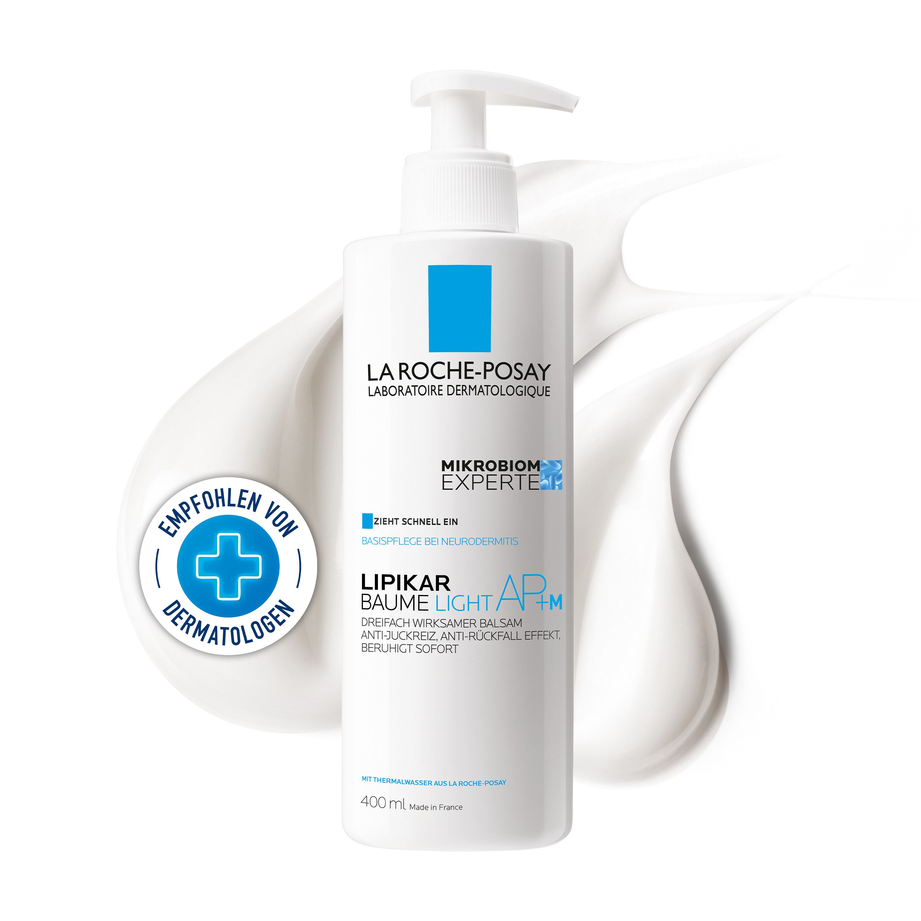La Roche Posay Lipikar Baume Light AP + M Lotion + La Roche Posay Lipikar Huil Lavant 100ml GRATIS