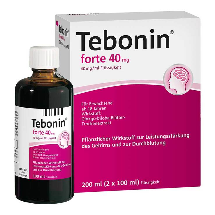 Tebonin forte 40 mg Lösung, 2X100 ml