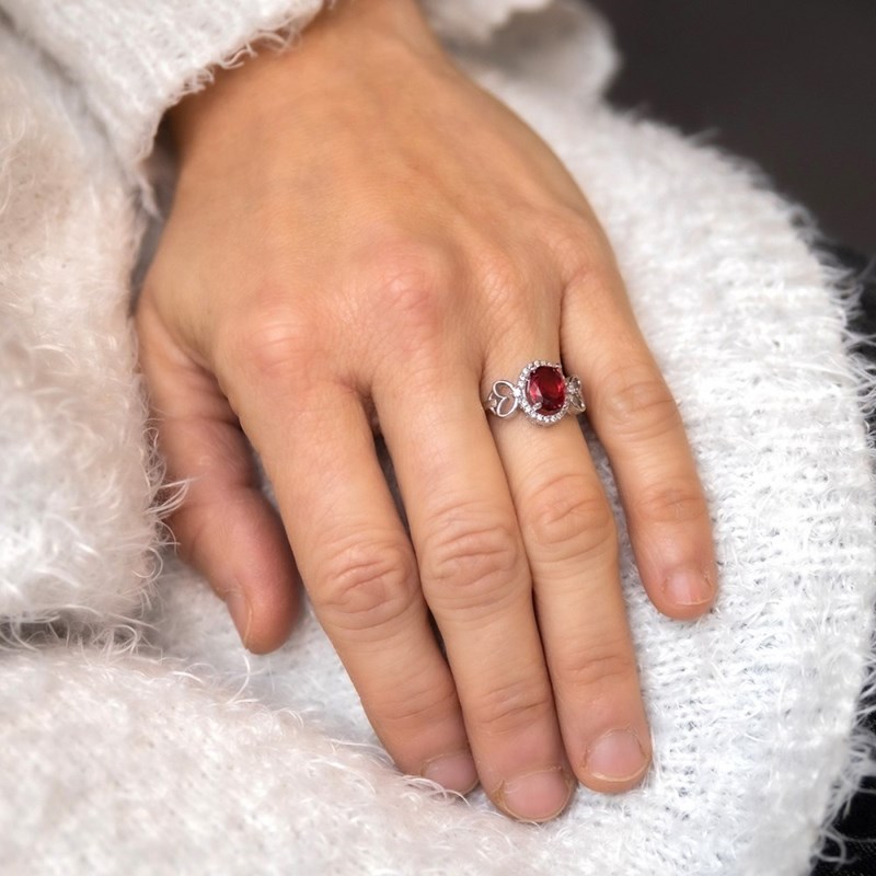 Bague Femme Rhodium ELECTRA