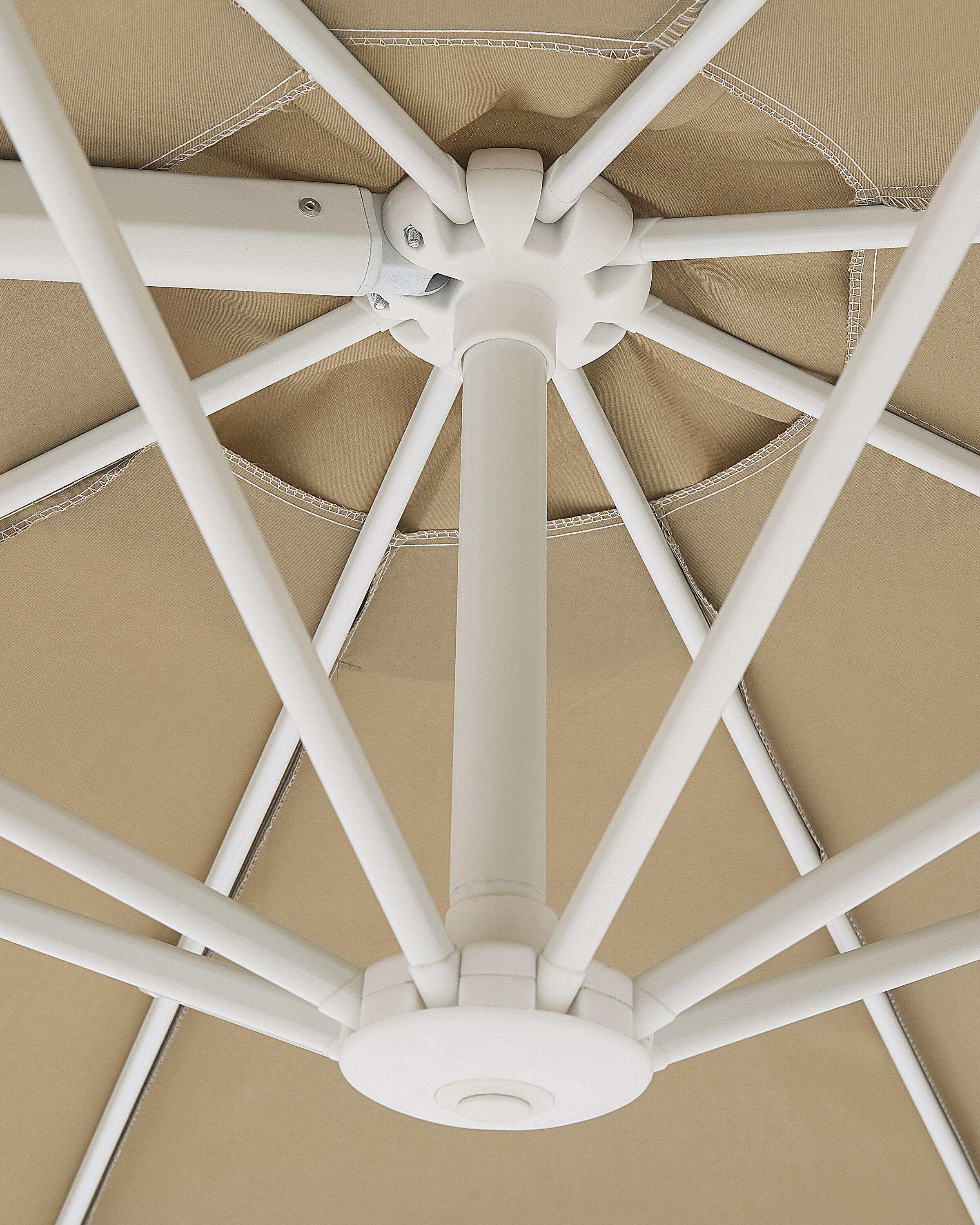 Zweefparasol 295 cm SAVONA II Taupe