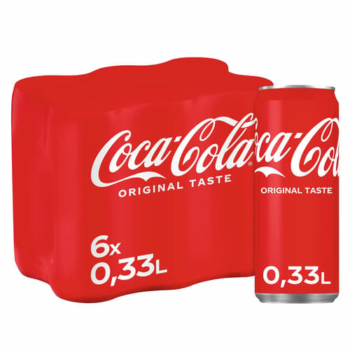 Coca-Cola Dose 6x0,33l (EINWEG)
