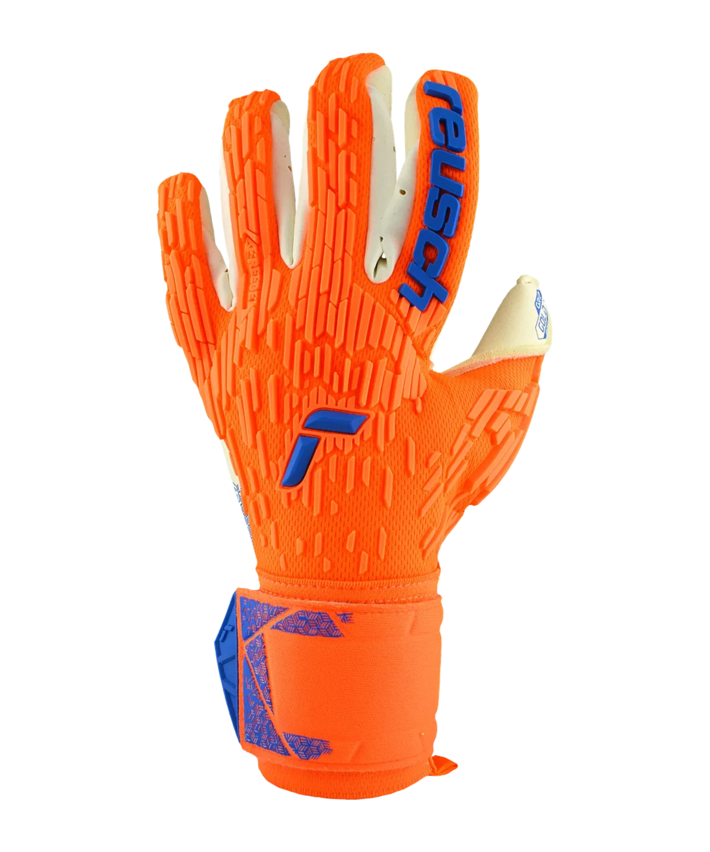 Reusch Attrakt Gold X Freegel TW-Handschuhe Night Spark 2024 Orange Blau F2210