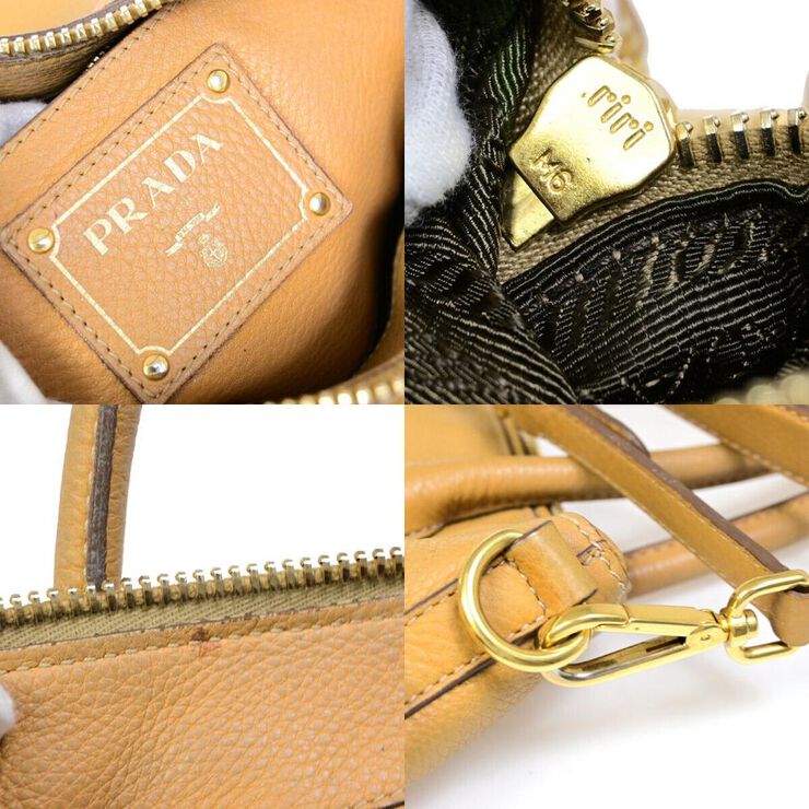 Prada Vintage Prada Handbag Yellow