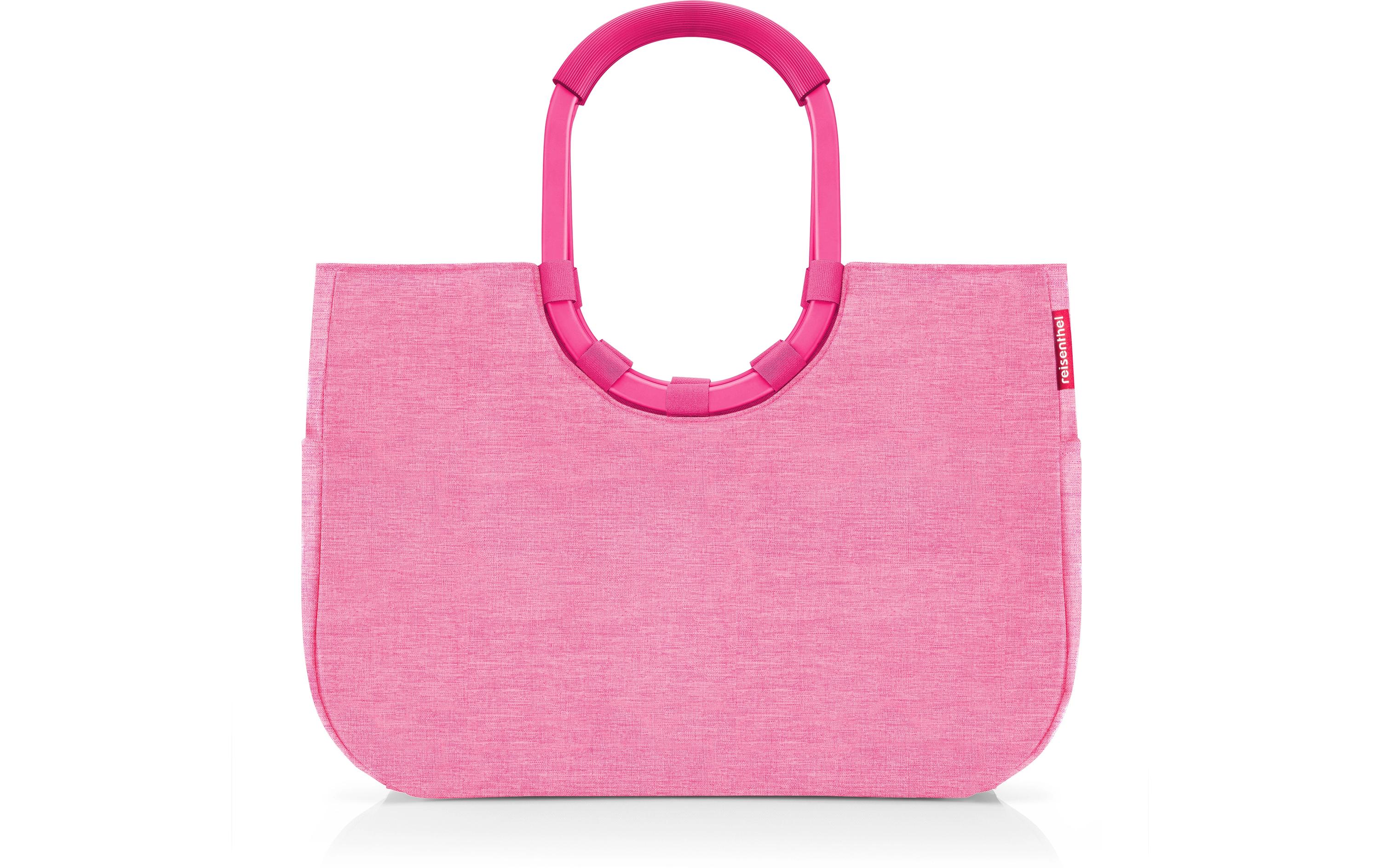 Einkaufskorb loopshopper L Frame Twist PinkElegante Einkaufstasche