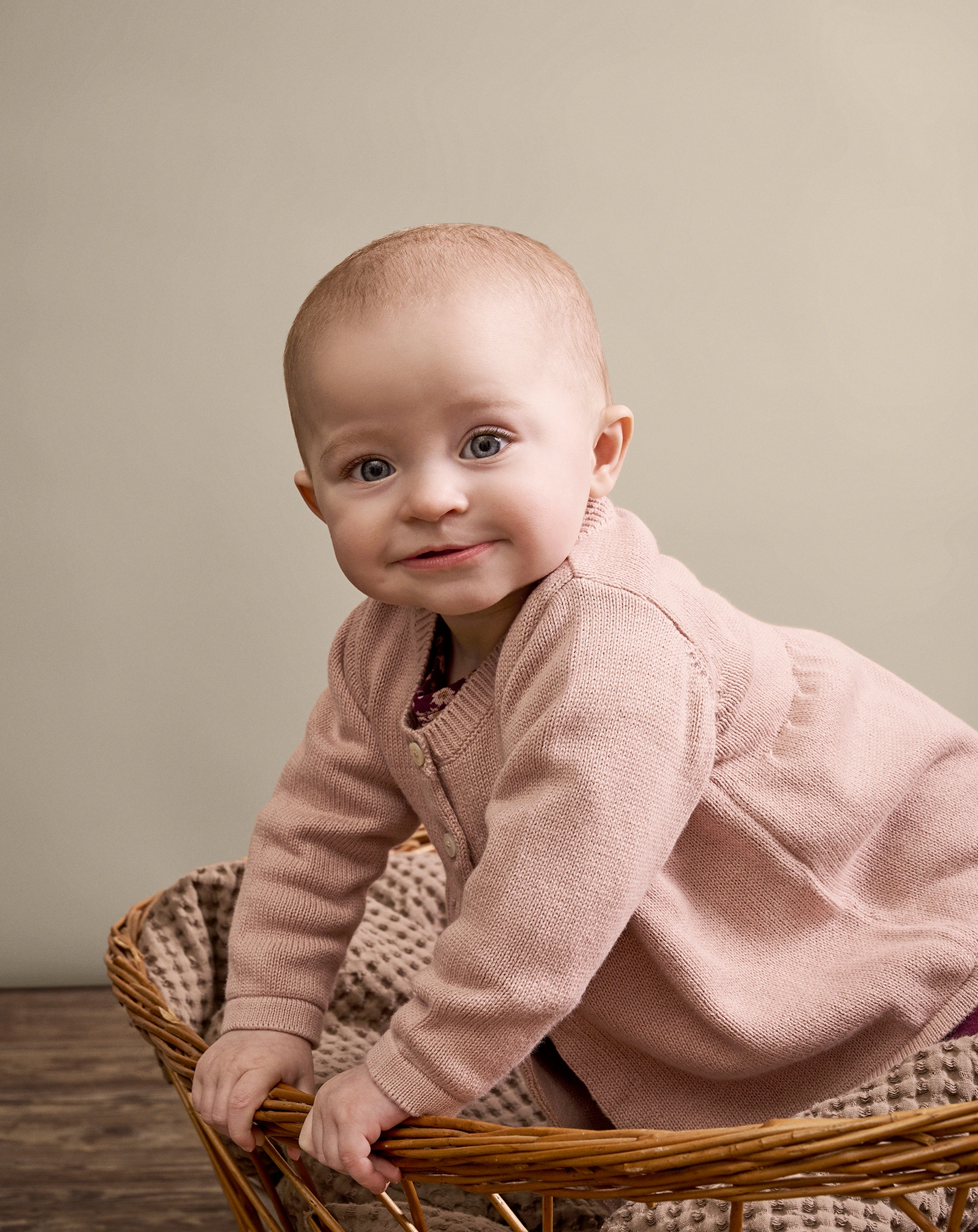 Strickjacke KNIT in rose dust