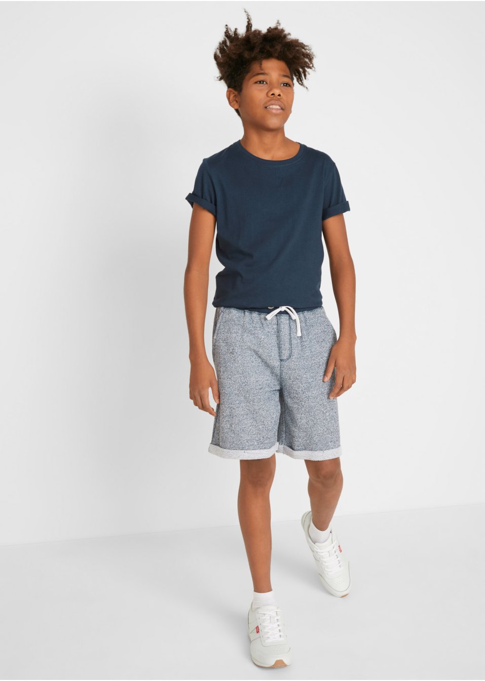 Bermuda imitation jean