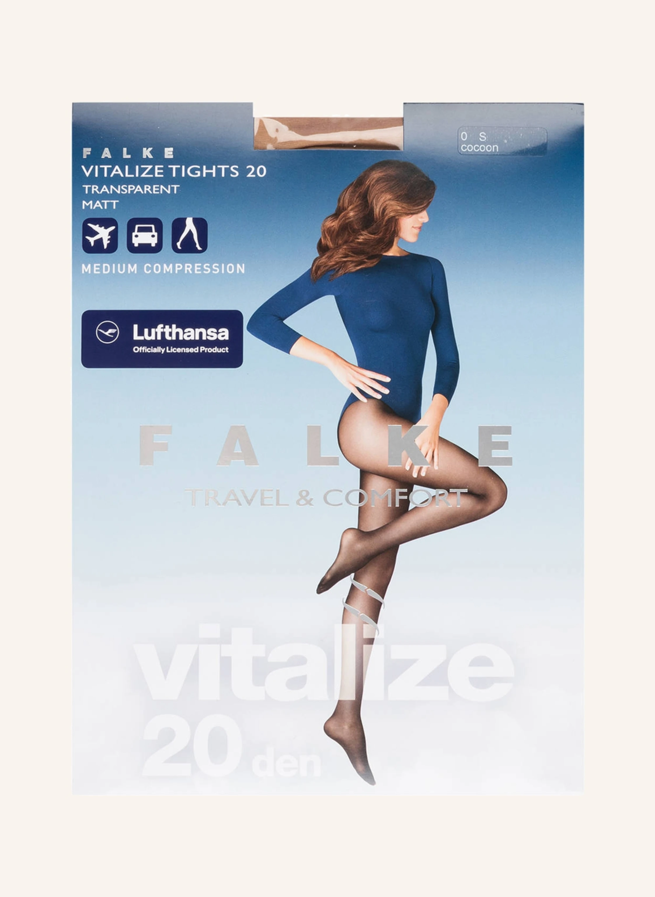 FALKE Feinstrumpfhose VITALIZE TIGHTS 20 DEN