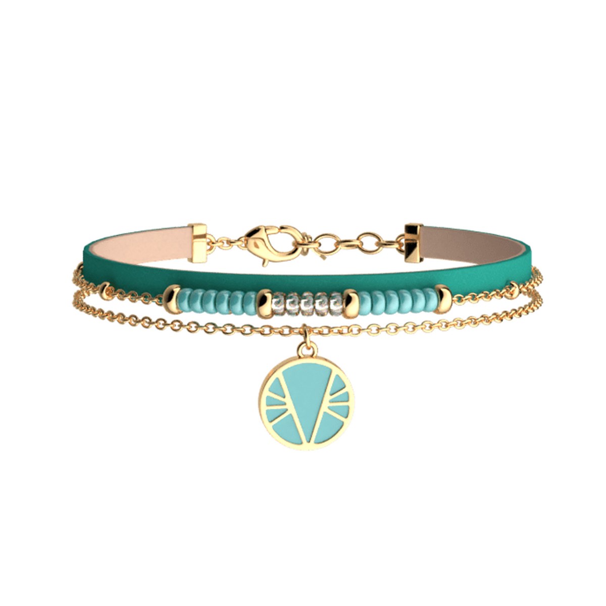 Bracelet Les Cadettes multirangs Ibiza
